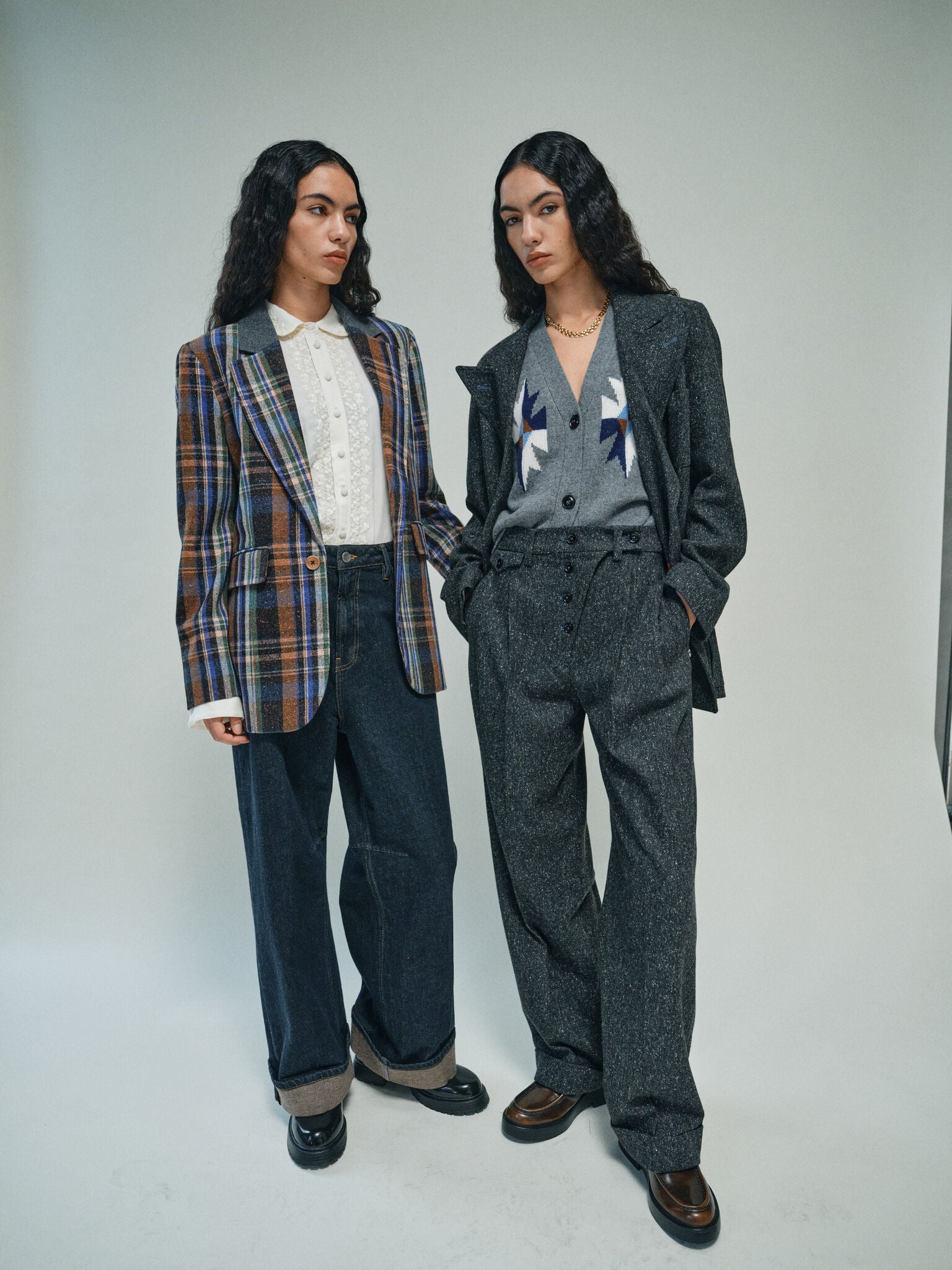 Modelshot / Grey Melange / Detail